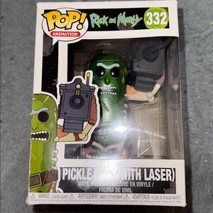 Pickle Rick with Laser Vinyl Figure PoPs  DD10